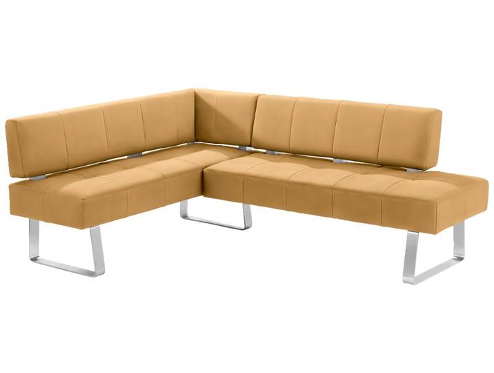 Moderano Eckbank LUPO II, senf, Stoff