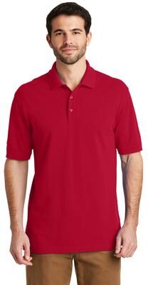 Port Authority K8000 EZCotton Polo Shirt in Green Apple size 2XL
