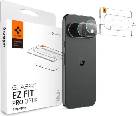 Spigen Glass TR EZ Fit Optik Pro 2 Pack Crystal Clear Google Pixel 11 Pro