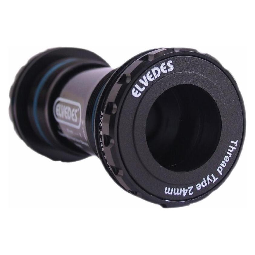 Elvedes Tretlager Shimano Kunststoff Stahl 68mm Schwarz 24mm (2018065)