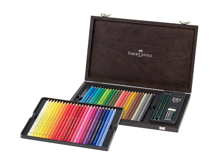 Buntstift FABER-CASTELL Farbst , bunt (mehrfarbig), Stifte, Buntstift