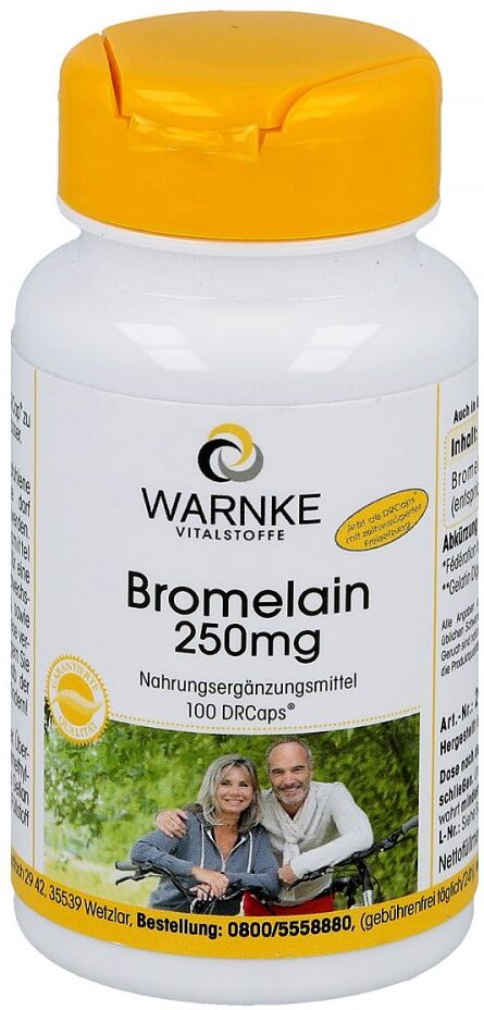 Bromelain 250 mg magensaftresistente Kapseln 100stk