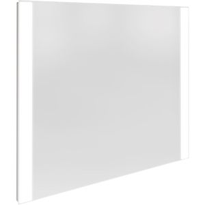 Fackelmann Wandspiegel 84574, rechteckig, rahmenlos, (B/H) 80 x 68 cm, mit Beleuchtung