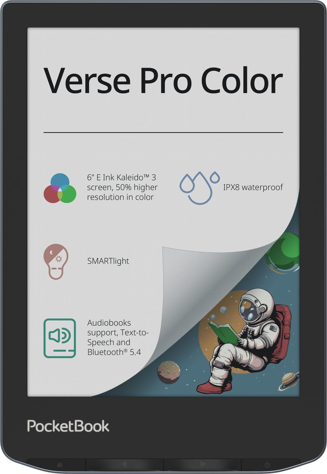PocketBook Verse Pro Color eBook-Reader - Stormy Sea PB634K3-1-WW