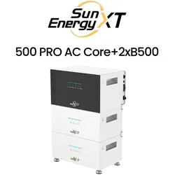 SunEnergyXT 500 PRO AC Core 5kWh AC-Stromspeicher 2400W - 2xB500 Erweiterungsakku (10.04 kWh)