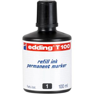 Edding T 100 schwarz Nachfülltusche