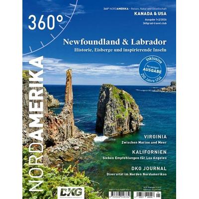 360° NordAmerika - Doppelausgabe 1+2/2026, Geheftet von , 360° medien, 978-3-96855-833-2