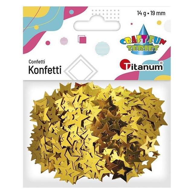 Titanum Konfetti Goldsterne 14g (40962131)