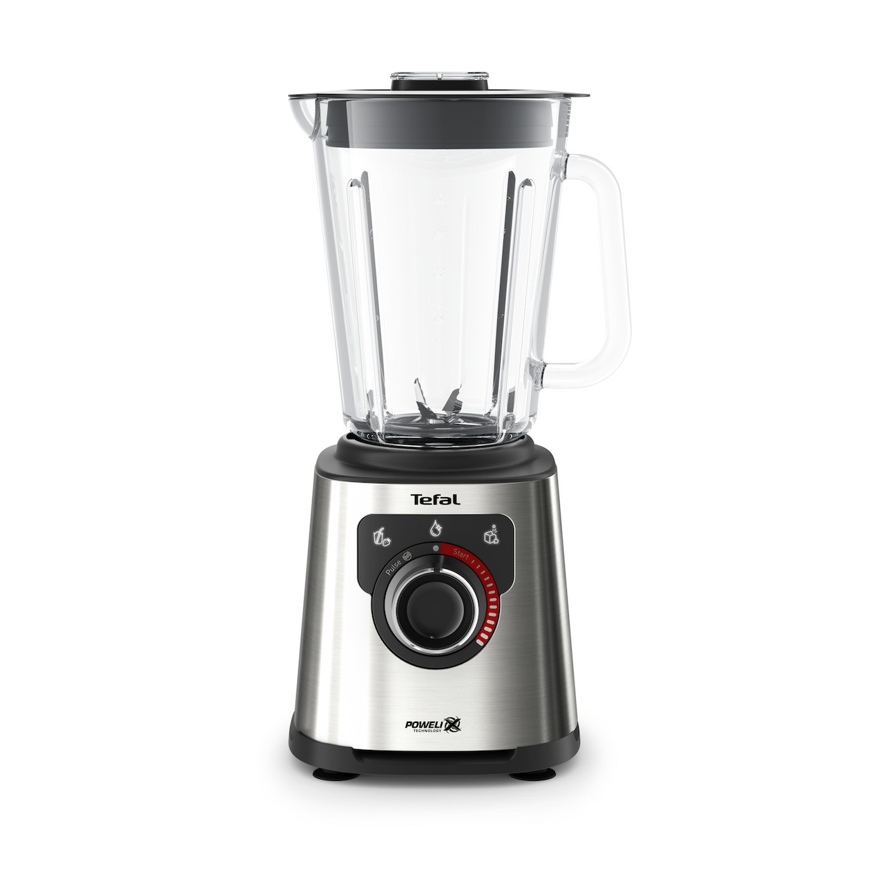 Tefal Perfectmix+ BL871D staande blender, 1,5 liter, 1200 watt, grijs