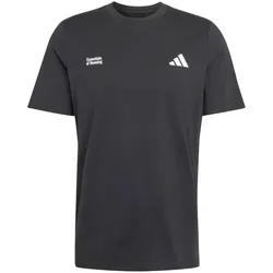 Adidas Herren Run Essentials Graphic T-Shirt XS schwarz