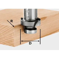 FESTOOL Abrundfräser HW Radius 2 mm