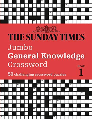 The Times Mind Games - The Sunday Times Jumbo General Knowledge Crossword: 50 General Knowledge Crosswords (The Sunday Times Puzzle Books) - Preis vom 09.10.2026 07:28:09 h