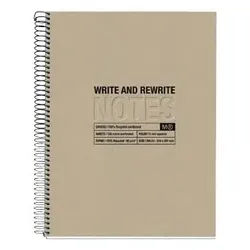 Miquelrius ECO Design Notizbuch A5 120 Blätter Beige