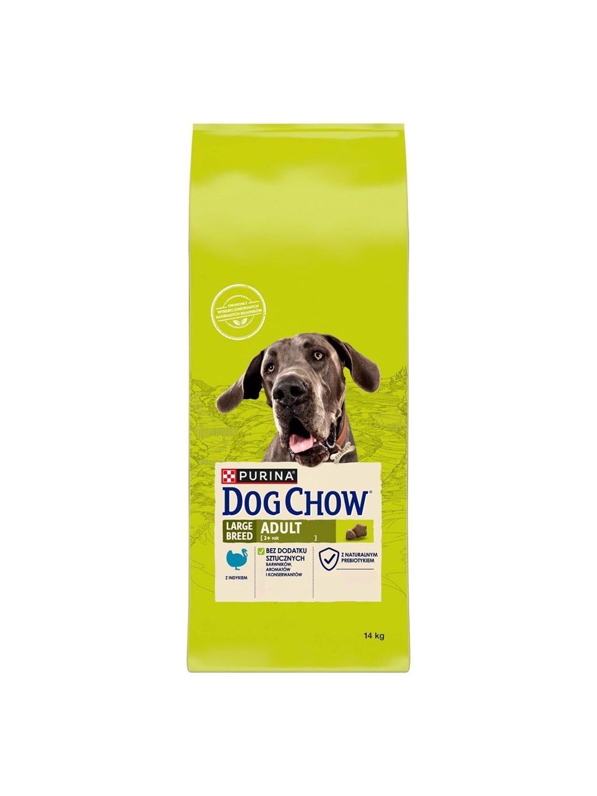 PURINA NESTLE DOG CHOW Large Breed Adult 14kg Truthahn