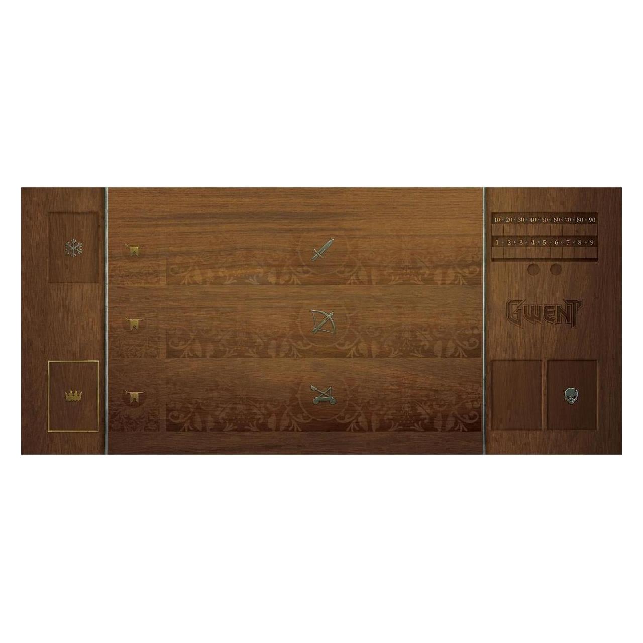 No Loading Games Gwent Neoprene Mat Original Wood (NLGD0007)
