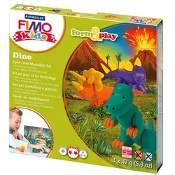 FIMO Modelliermasse »FIMO Kids Dino«, 15.5x2.2x15.5 cm