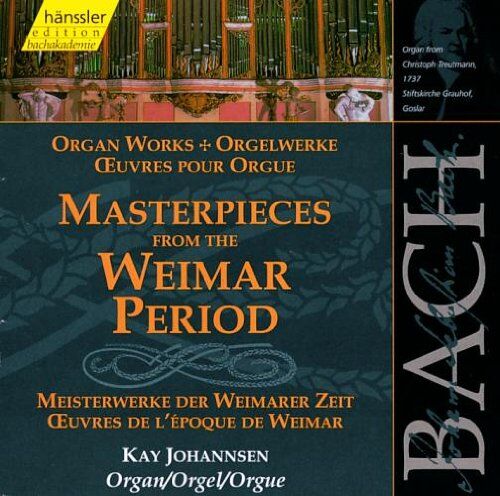 KAy Johannsen - Edition Bachakademie Vol. 93 (Meisterwerke der Weimarer Zeit) - Preis vom 01.10.2026 17:08:56 h