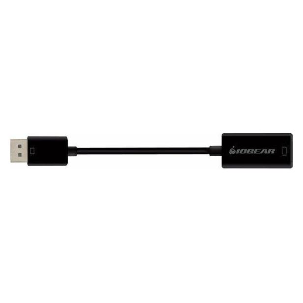 Iogear GDPHD4KA Videokabel-Adapter DisplayPort HDMI (0.09 m) (GDPHD4KA)
