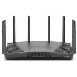Synology RT6600ax Router WiFi6 1xWAN 3xGbE 1x2.5Gb WLAN-Router Tri-Band (2,4 GHz / 5 GHz / 5 GHz) Schwarz