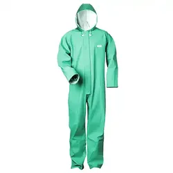 Mehrweg Schutzanzug "CHEM-STAR" Typ 5/6 - L - grün