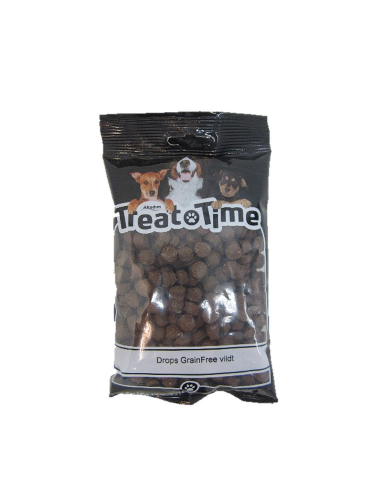 Treat Time Soft-Snack GF Drops Vildt 200 g. EU