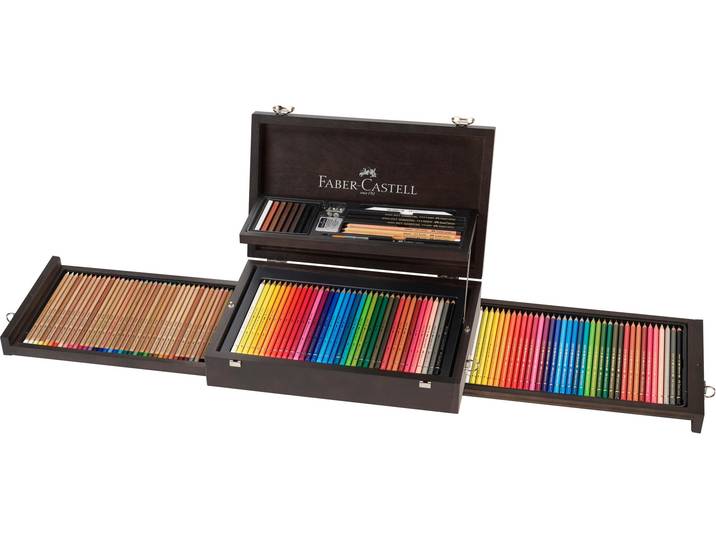 Kreativset FABER-CASTELL Art & G , braun (dunkelbraun), Kreativsets, Kreativset