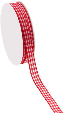 Karoband, rot, 10 mm, 10 m