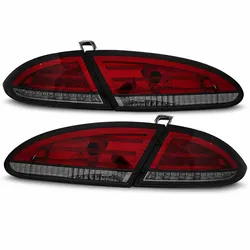 LED-Rückleuchten passend für Seat Leon 2005–2009 | Rot/Smoke