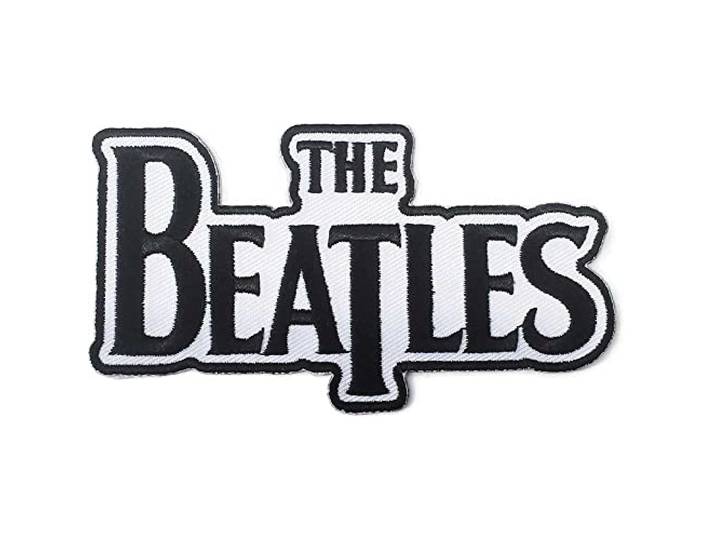The Beatles - Black Drop T Logo [PATCH]