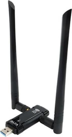 ALFA Network 802.11ac MIMO dualband WLAN USB-adapter, 2,4/5 GHz, extern