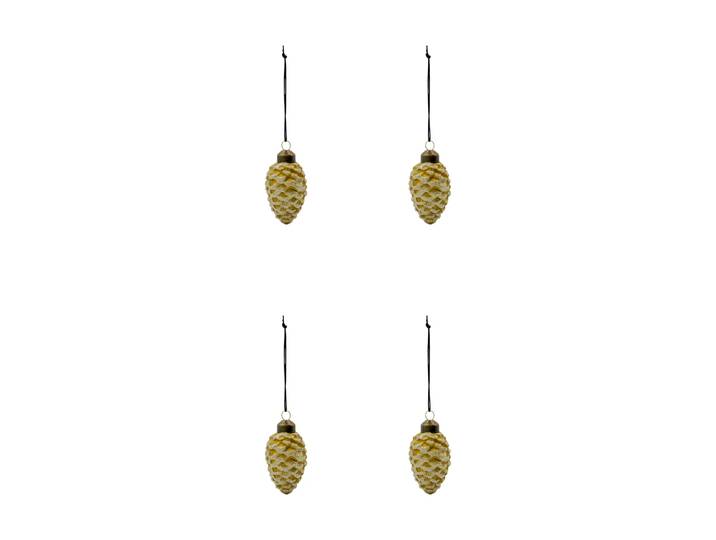 House Doctor Cone kersthanger 4-pack Groen