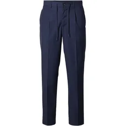 Selected Homme Herren Hose SLH190-REG TAPERED LEROY PLEAT - Regular Tapered Fit - Black 16094358 - M