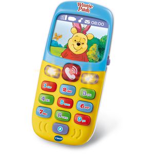 vtech Lernspielzeug 157404, Winnie Puuh Lernhandy, ab 9 Monate, interaktiv Zahlen & Buchstaben lernen
