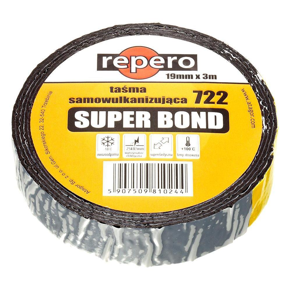 Repero Taśma 722e Super Bond Samowulkanizująca 25mmx3m (REPERO)