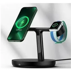 Baseus Swan 3-in-1 (20 W), Wireless Charger, Schwarz