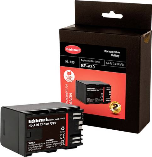 Hähnel Fototechnik HL-A30 Kamera-Akku ersetzt Original-Akku (Kamera) BP-A30 14.4V 3400 mAh
