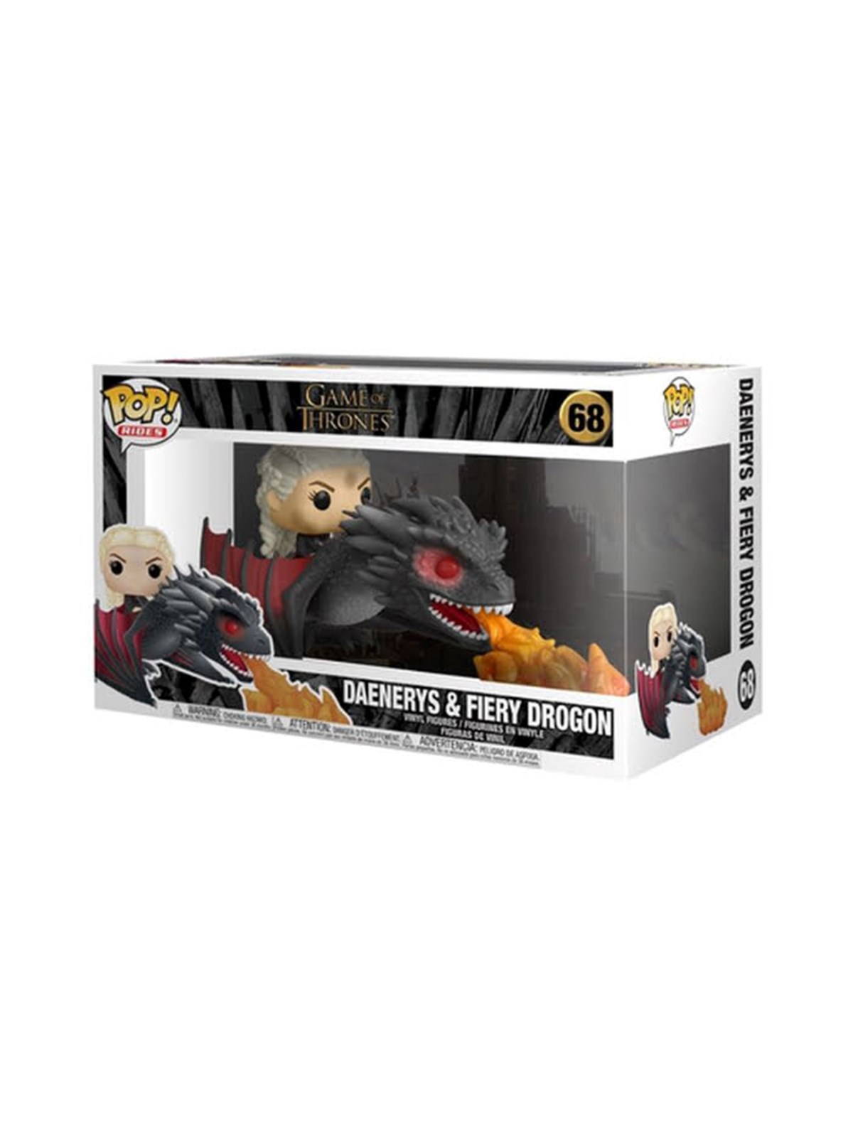 Funko! - Funko POP Rides GOT - Daenerys auf feurigem Drogon
