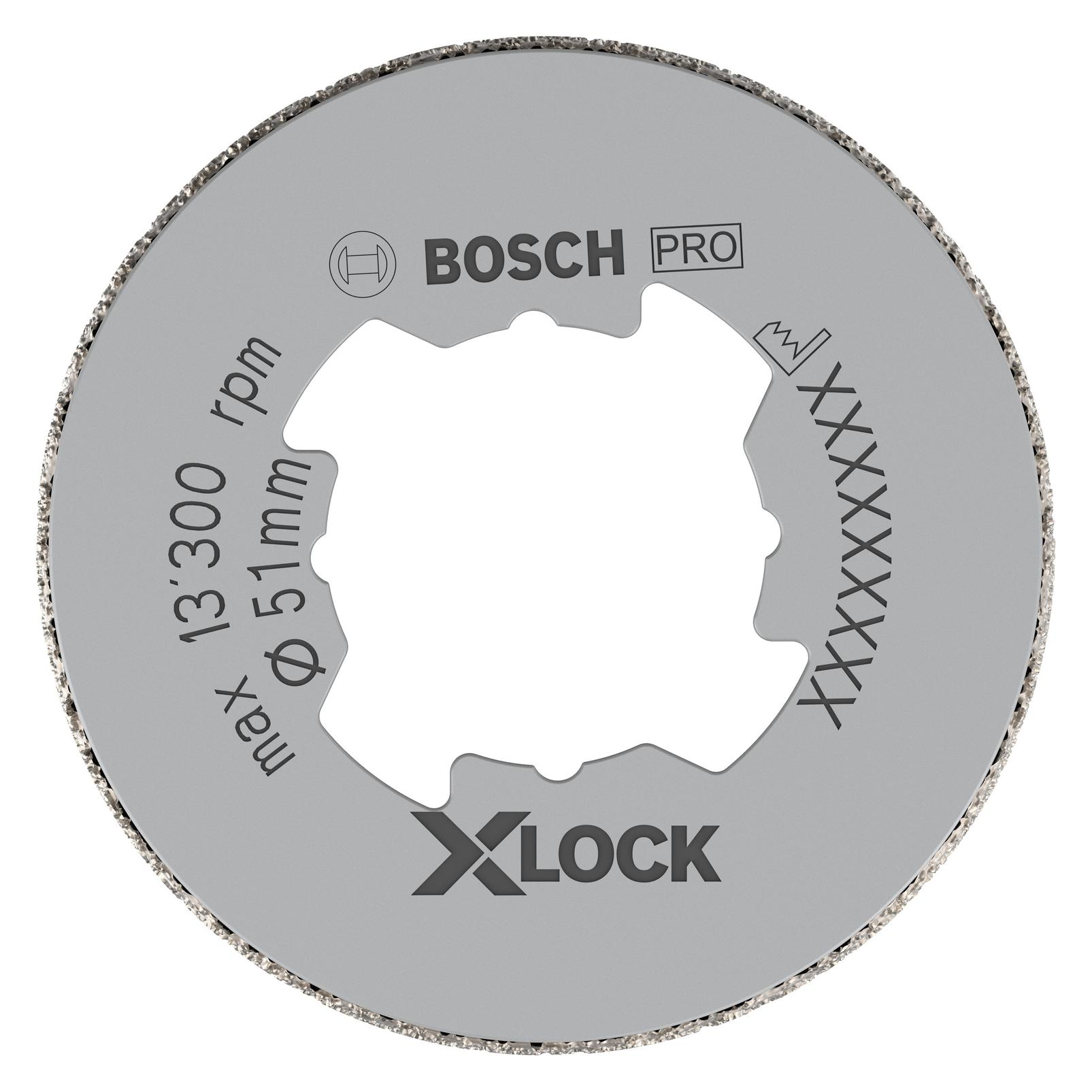 Bosch Professional Zubehör PRO Core Cutter dry X-Lock, 51 x 35 mm (2608599016)