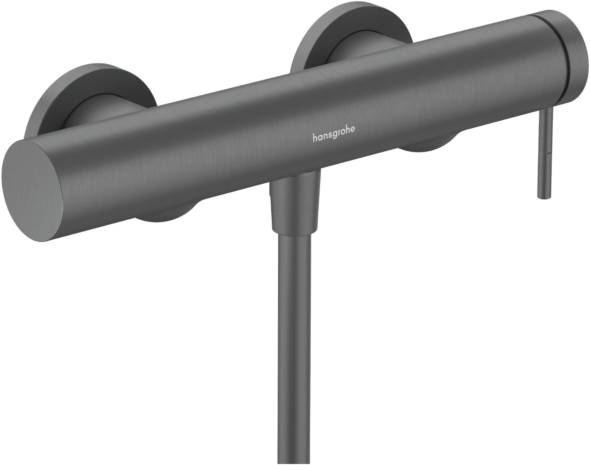 Hansgrohe Tecturis S Einhebel-Brausearmatur 73622340 Aufputz, brushed black chrome