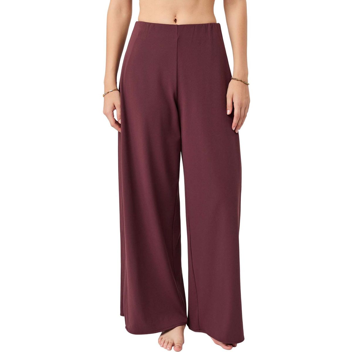 Mandala Extra Wide Pants ruby L PA25JE55-Extra-Wide-Pants-ruby-L