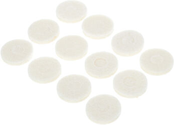Harley Benton Felt Washers Set White Weiß