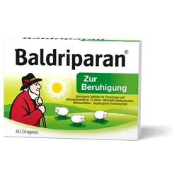 BALDRIPARAN zur Beruhigung überzogene Tabletten 60 St