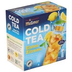 Meßmer 14 Beutel Cold Tea »Zitrone« gelb