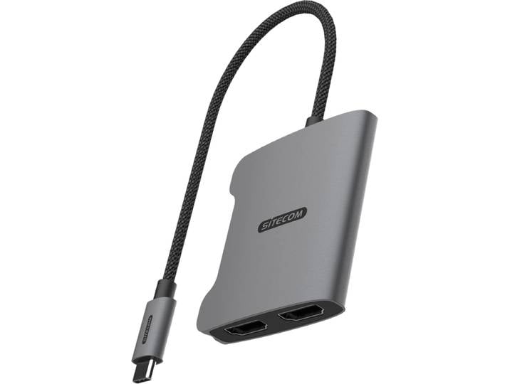 Sitecom USB-C naar Dual HDMI Adapter