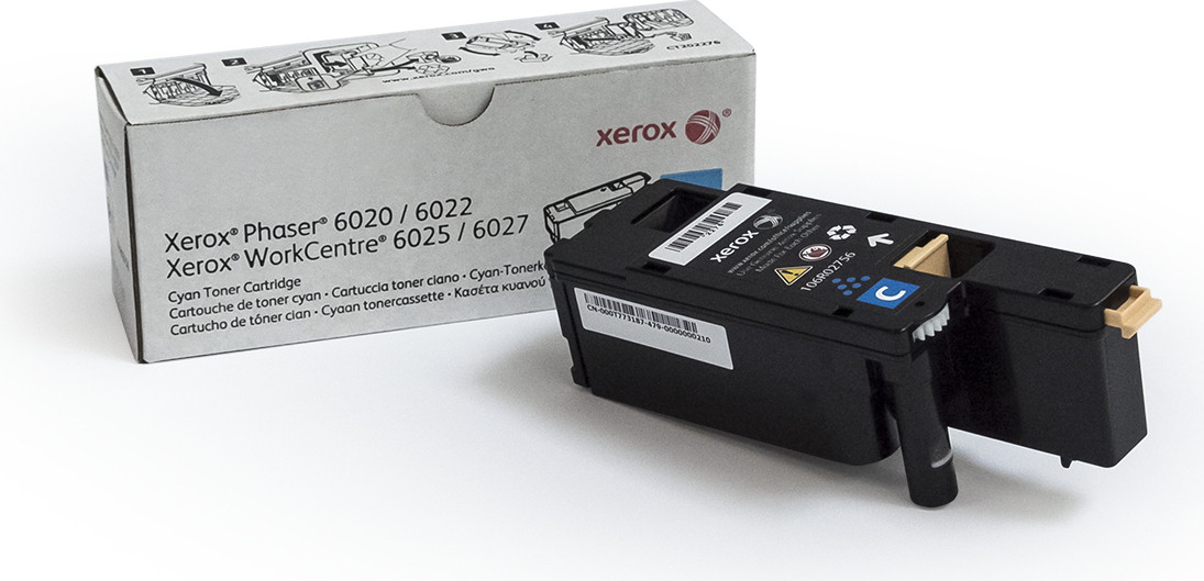 Xerox Cyan toner van originele kwaliteit