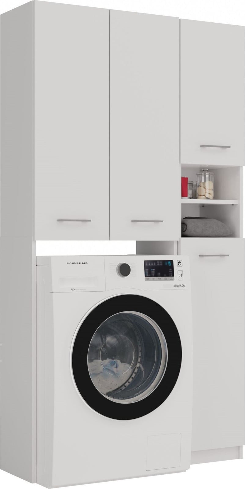 Top e shop Marpol DD Biel Opbergkast voor de badkamer, wit