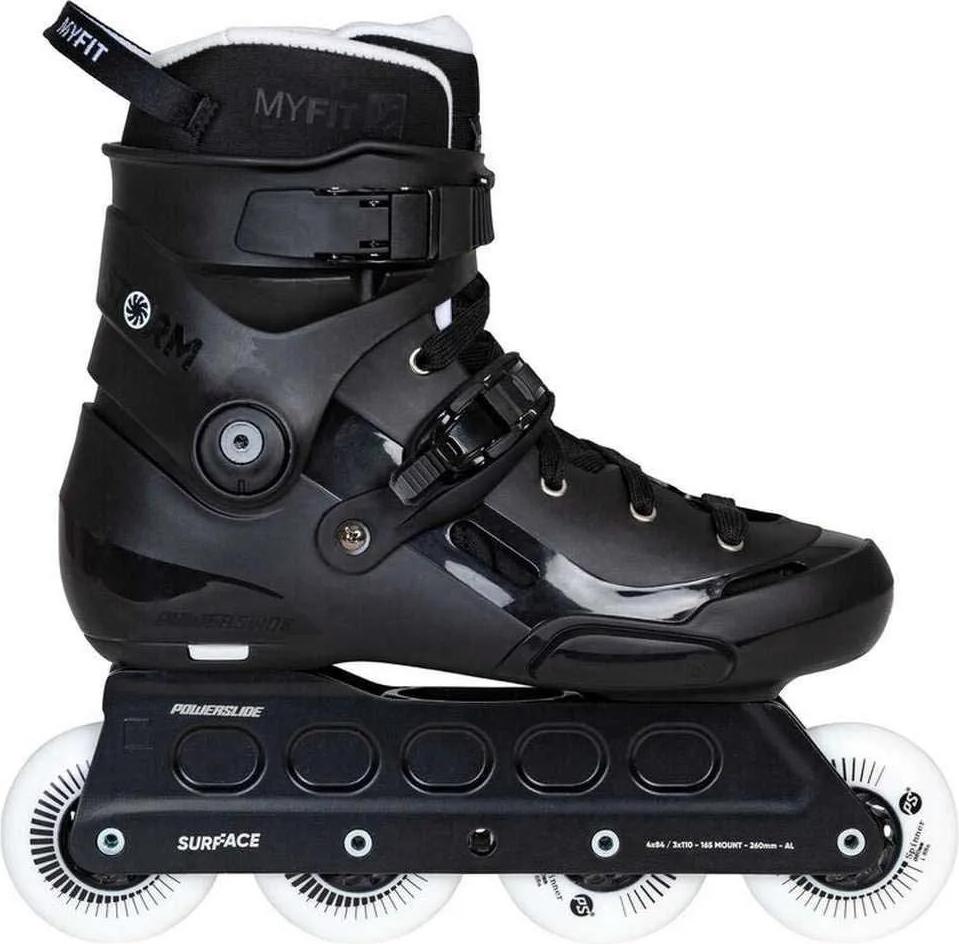Powerslide Storm 80 Inline-skates Schwarz EU 37-38 Herren,Damen Schwarz EU 37-38