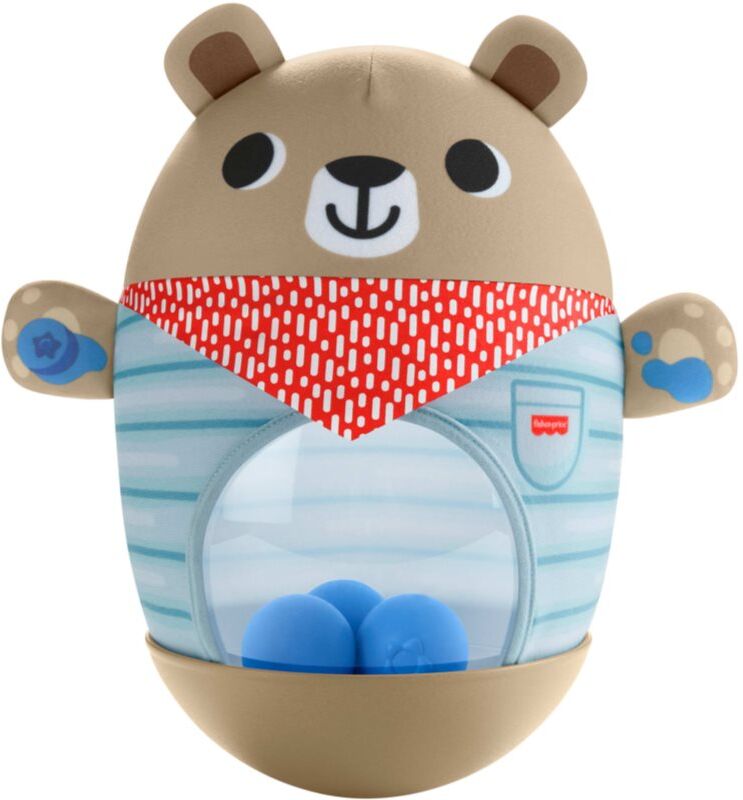 Fisher Price Poly Activity Toy Bear jouet culbuto 1 pcs