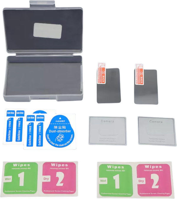 INF 2 protecteurs d'objectif, 2 protecteurs d'écran pour DJI OSMO Pocket 3