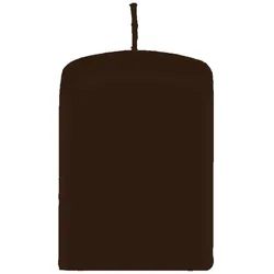 Kopschitz Kerzen Quader Kerzen Chocolate Schokolade 8 x Ø 7/7 cm, 4 Stück